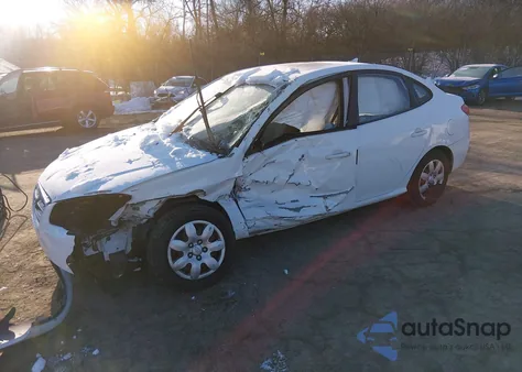 2009 Hyundai Elantra Gls/Se из США, поврежденный, VIN KMHDU46D19U656667